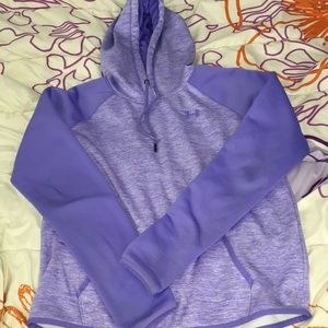 Purple underarmor hoodie